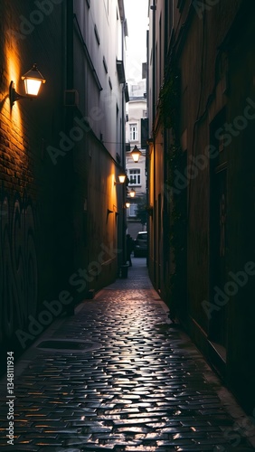 Enchanted Urban Alleyway