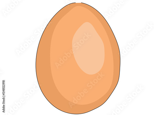Eggs in a continuous line drawing on a white background.
