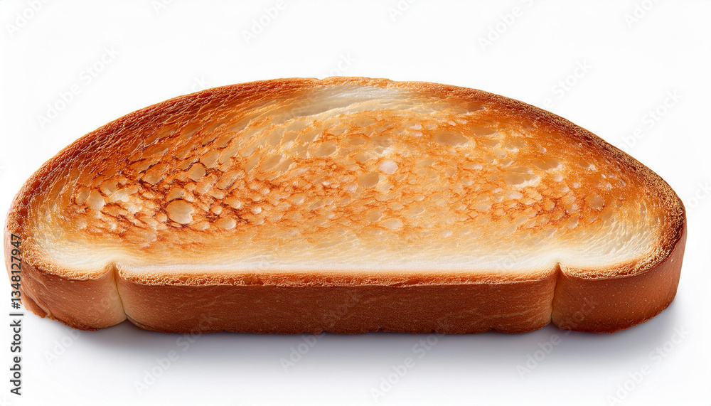 toast isolated on a white background toast isolated on a white background
