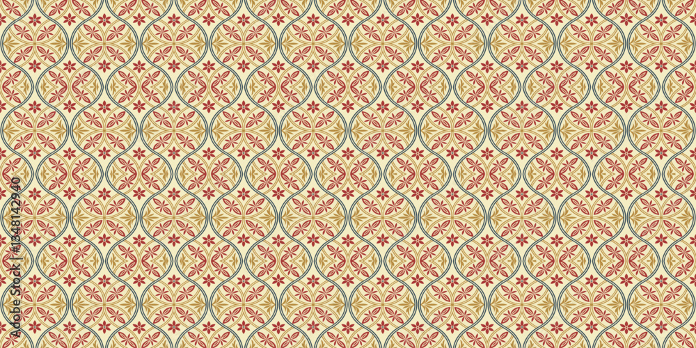 custom made wallpaper toronto digitalvector seamless pattern with geometric shapes