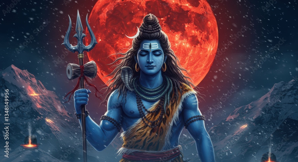 Maha Shivratri, a Hindu festival celebrated of Shiva Lord Maha Shivratri, a Hindu festival celebrated of Shiva Lord