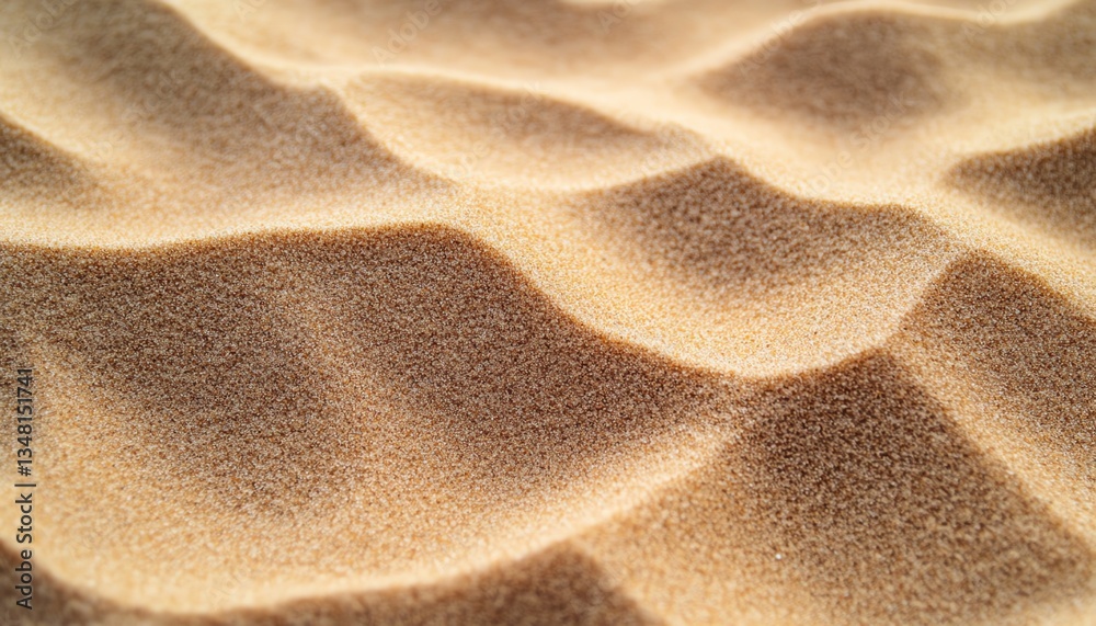 Close Up View of Sand Dunes with Flowing Textures and Light Close Up View of Sand Dunes with Flowing Textures and Light