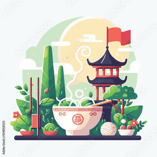 asian, food, meal, pho, bowl, vietnamese, meat, vegetable, soup, beef, cuisine, healthy, spicy, traditional, lunch, dinner, broth, noodle, noodles, delicious, vietnam, lime, chili, dish, coriander, ph
