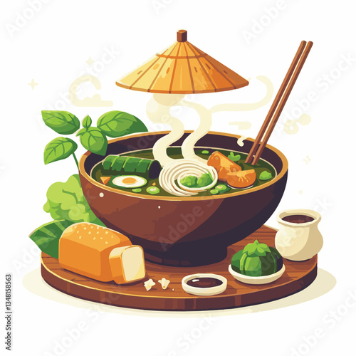 asian, food, meal, pho, bowl, vietnamese, meat, vegetable, soup, beef, cuisine, healthy, spicy, traditional, lunch, dinner, broth, noodle, noodles, delicious, vietnam, lime, chili, dish, coriander, ph