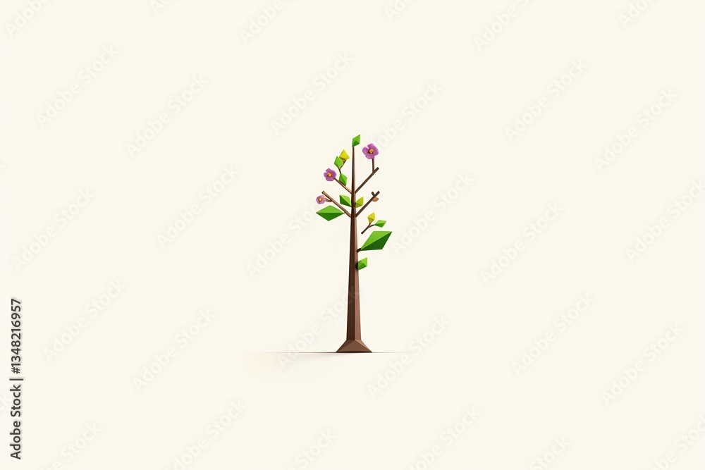 Obraz premium spring tree