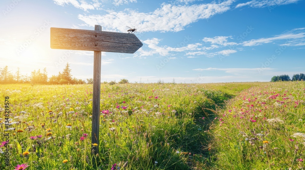 Exploring nature trails scenic meadow photography bright sky panoramic view adventure awaits Exploring nature trails scenic meadow photography bright sky panoramic view adventure awaits