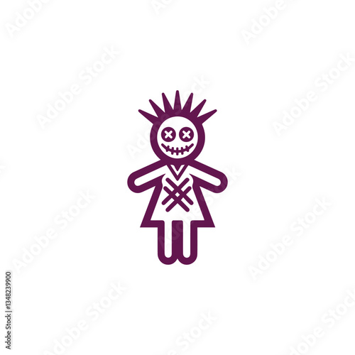 Voodoo girl logo