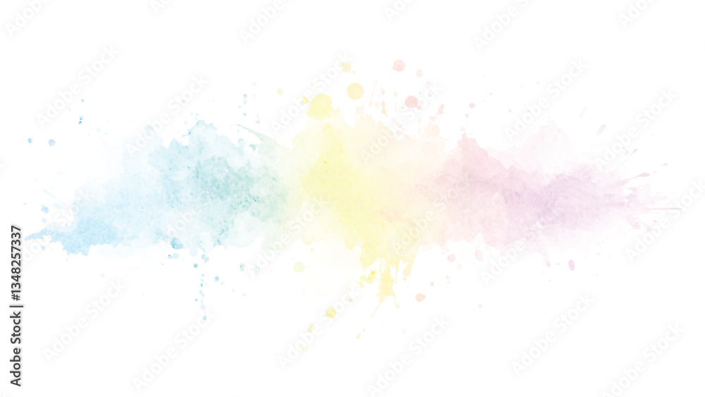 Obraz premium watercolor background overlay transparent background.