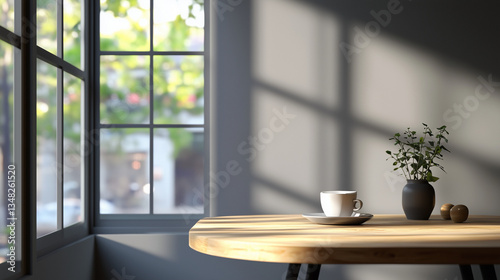 A corner of a coffee shop