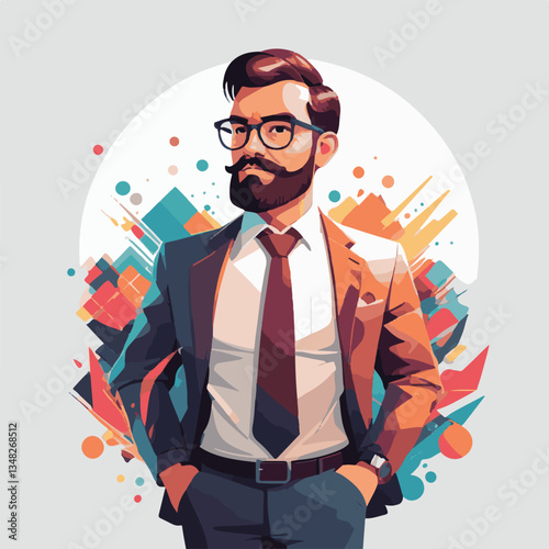 employee appreciation day, investment solution, copy space, boss, confident man, lawyer office, finance management, 40 40s, work, older adult, internet technology, satisfied person, group, middle age,