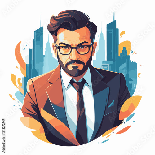 employee appreciation day, investment solution, copy space, boss, confident man, 40 40s, lawyer office, finance management, group, older adult, internet technology, person, satisfied person, middle ag