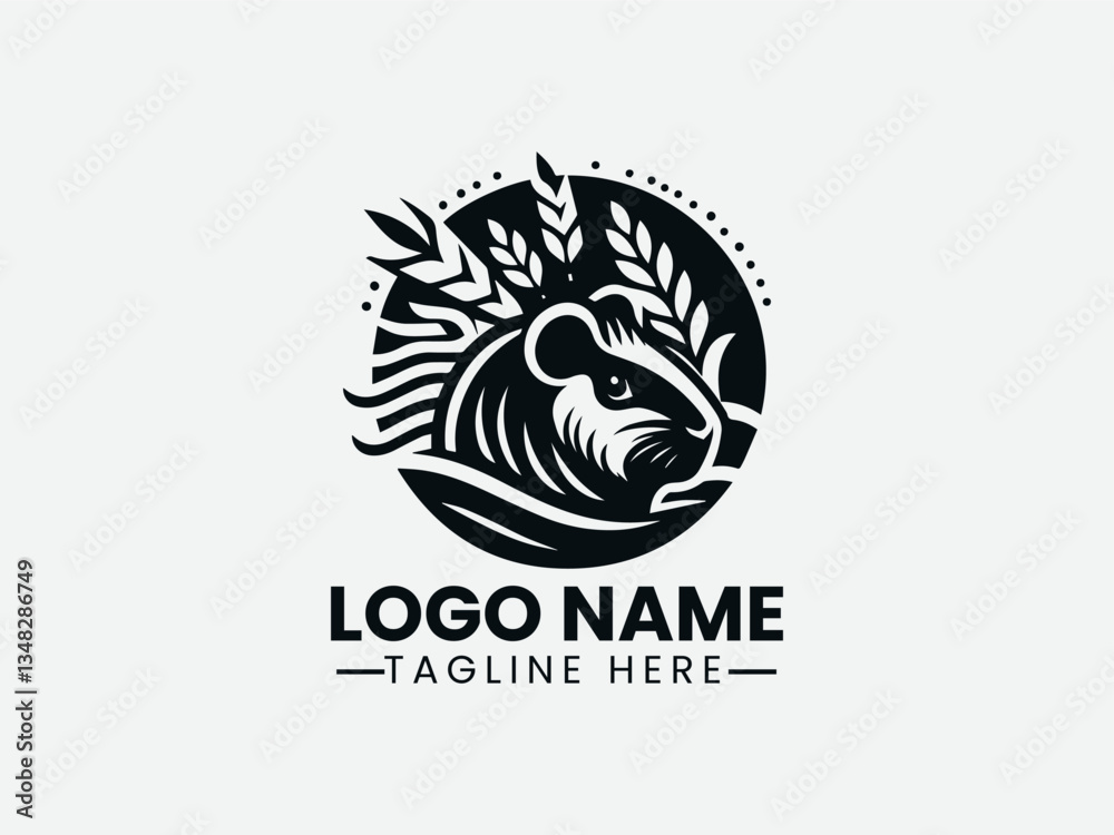 Guinea Logo Design, Guinea Pig Logo, Guinea Country Logo