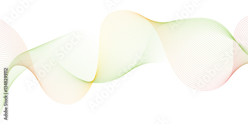 abstract blue background with waves