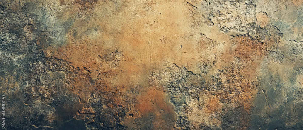 Textured Earthy Surface with Warm Tones and Cracks Textured Earthy Surface with Warm Tones and Cracks
