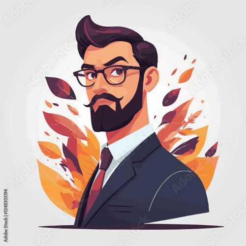 employee appreciation day, investment solution, copy space, boss, confident man, lawyer office, finance management, 40 40s, work, older adult, internet technology, satisfied person, group, middle age,
