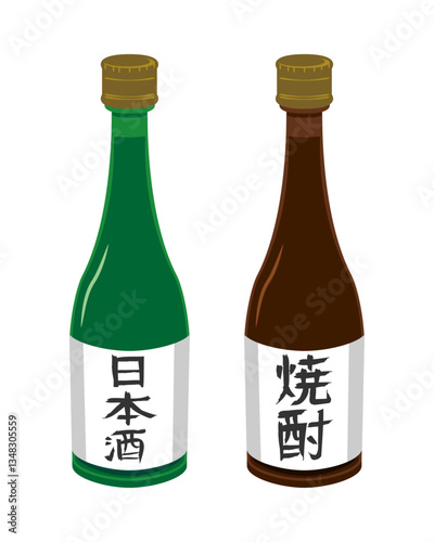 日本酒と焼酎のセット