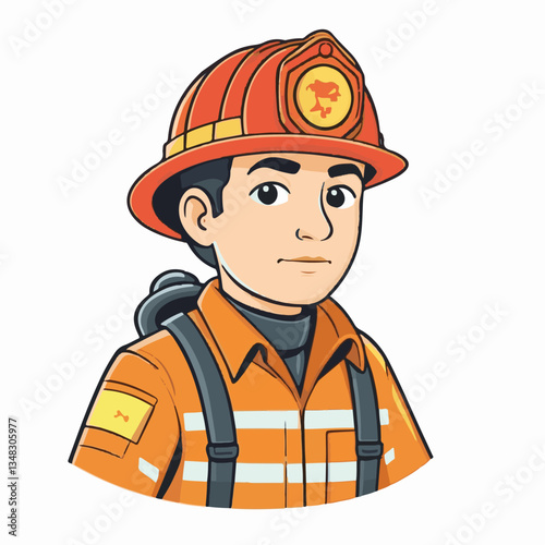 fireman, firefighter, safety, emergency, danger, man, rescue, fire, fighter, uniform, helmet, protection, background, service, red, equipment, hose, occupation, job, burn, person, work, male, hero, pr