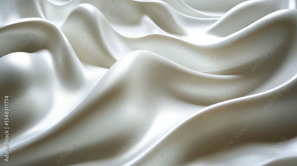 Fototapeta premium Elegant Draped Fabric Texture