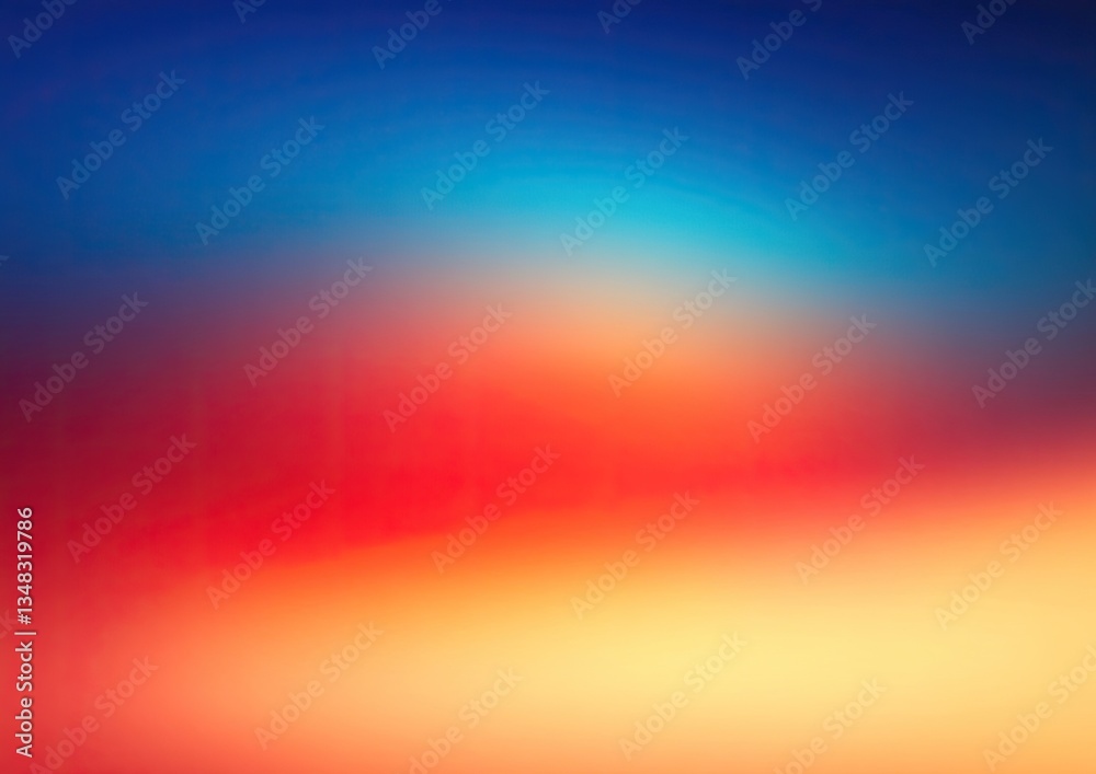 Obraz premium Blurry sunset colors