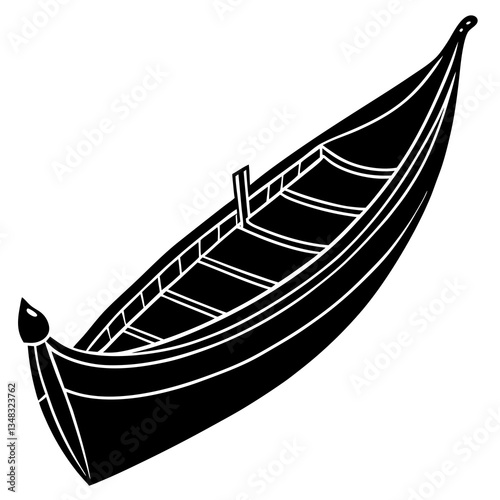 canoe on the water