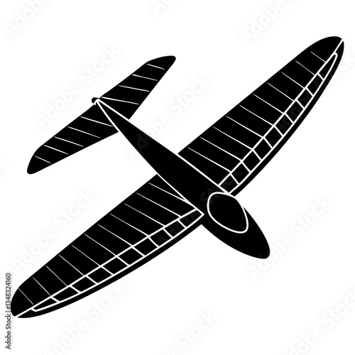 glider  vector  illustration