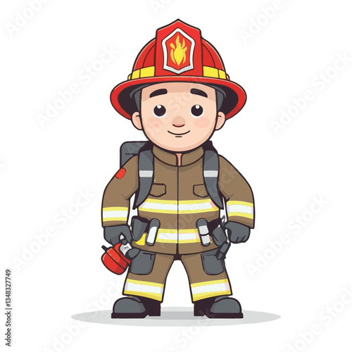 fireman, firefighter, safety, emergency, danger, man, rescue, fire, fighter, uniform, helmet, protection, background, service, red, equipment, hose, occupation, job, burn, person, work, male, hero, pr