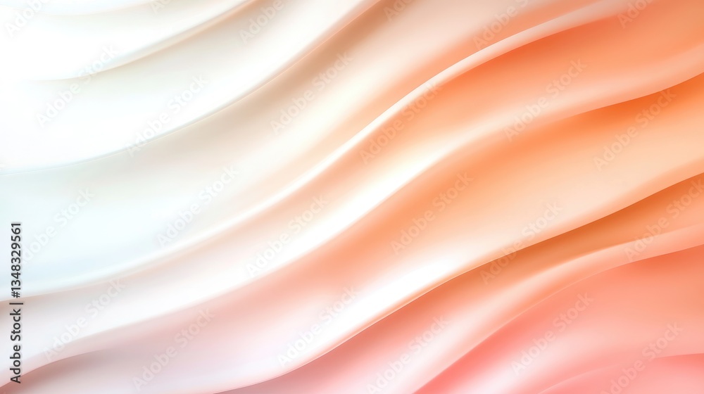 Obraz premium Abstract smooth wavy design