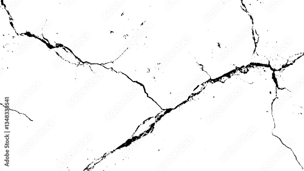 vector texture of cracked concrete. grunge background. Wall of cracked concrete. Texture of crack on white abstract background. vector texture of cracked concrete. grunge background. Wall of cracked concrete. Texture of crack on white abstract background.