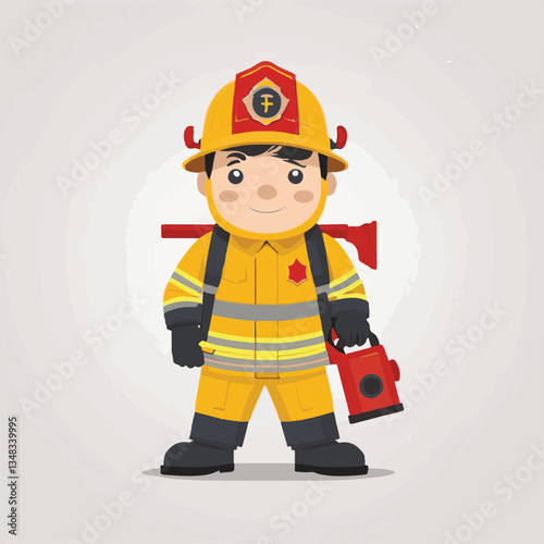fireman, firefighter, safety, emergency, danger, man, rescue, fire, fighter, uniform, helmet, protection, background, service, red, equipment, hose, occupation, job, burn, person, work, male, hero, pr