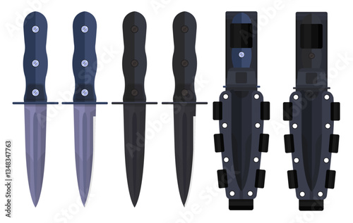 Military Italian Combat Knifes Models