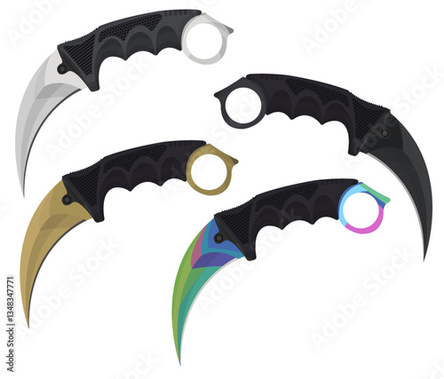 Karambit Military Combat Knifes Models