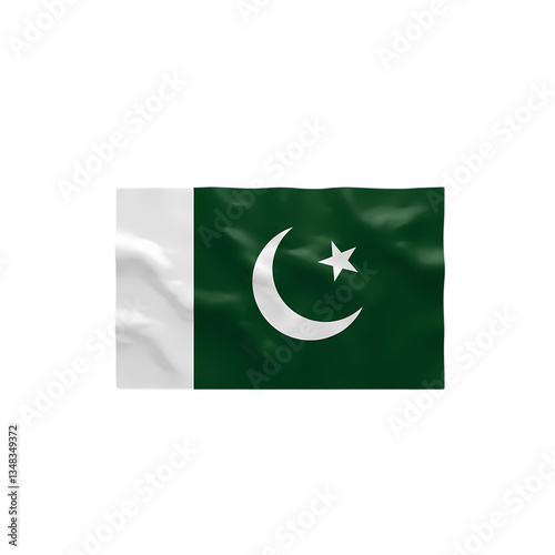 Pakistan Flag: Image & Details on Transparent  background