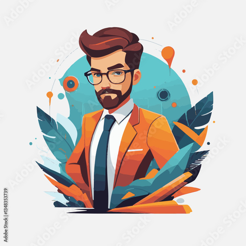 employee appreciation day, investment solution, copy space, confident man, lawyer office, finance management, boss, 40 40s, arms crossed, team, middle age, work, company formal, elder aged, latin hisp