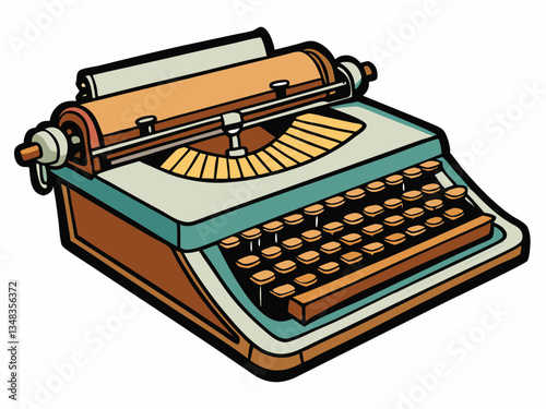 vintage typewriter 