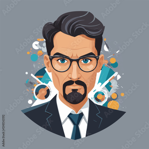employee appreciation day, investment solution, copy space, confident man, lawyer office, finance management, boss, 40 40s, arms crossed, team, middle age, work, company formal, elder aged, latin hisp