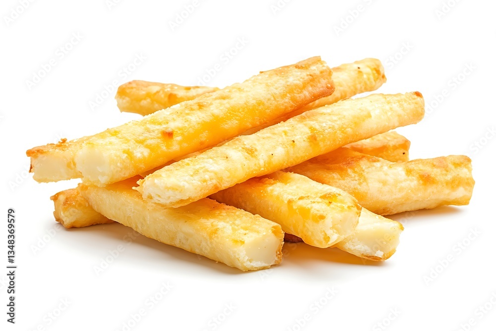 Crispy baked cheese sticks isolated on white. Crispy baked cheese sticks isolated on white.