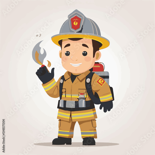 fireman, firefighter, safety, emergency, danger, man, rescue, fire, fighter, uniform, helmet, protection, background, service, red, equipment, hose, occupation, job, burn, person, work, male, hero, pr