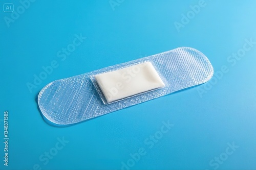 Band Aid bandage isolated transparent background