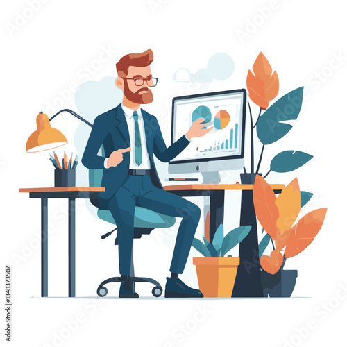 employee appreciation day, investment solution, copy space, confident man, lawyer office, finance management, boss, 40 40s, arms crossed, team, middle age, work, company formal, elder aged, latin hisp