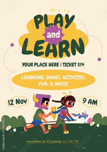 Play and Learn Flyer 