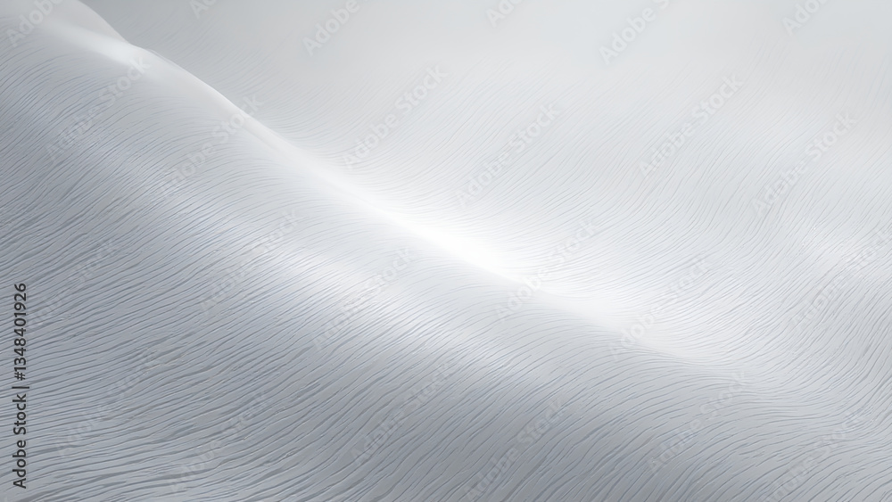 serene and abstract landscape featuring smooth, flowing lines that create sense of depth and tranquility. soft, muted colors evoke calm atmosphere, perfect for relaxation or meditation