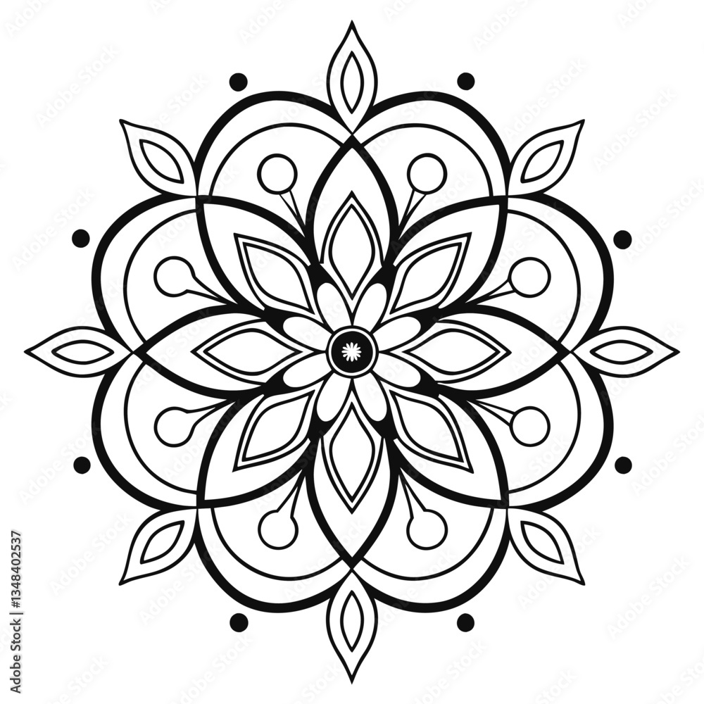 Fototapeta premium abstract floral background