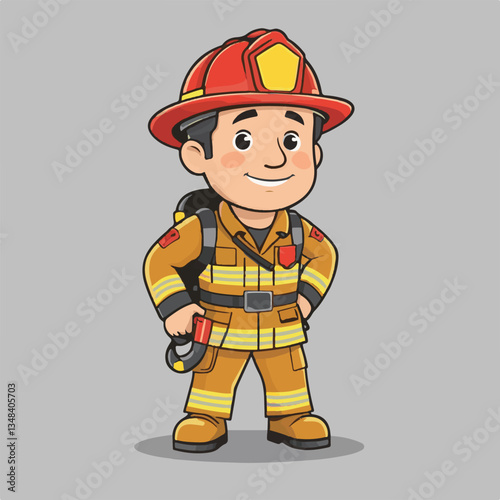 fireman, firefighter, safety, emergency, danger, man, rescue, fire, fighter, uniform, helmet, protection, background, service, red, equipment, hose, occupation, job, burn, person, work, male, hero, pr