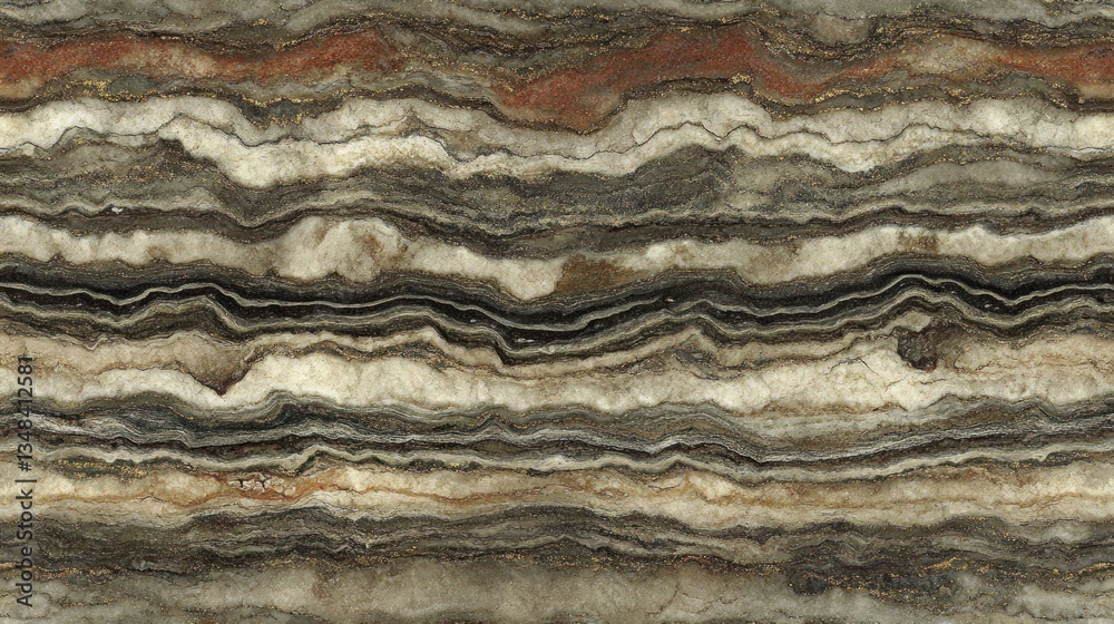 Detailed layered stone texture with varied colors and patterns Detailed layered stone texture with varied colors and patterns