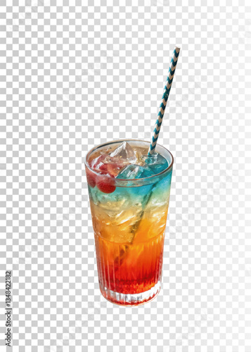 Wallpaper Mural Mineral water bottles, drinks in glass, cool, vector png, realistic carbonated drinks in bottle. Non-alcoholic cocktails. Torontodigital.ca
