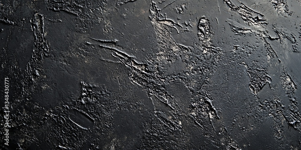 Textured Black Wall Background with Rough Surface for Dark Theme Designs Textured Black Wall Background with Rough Surface for Dark Theme Designs