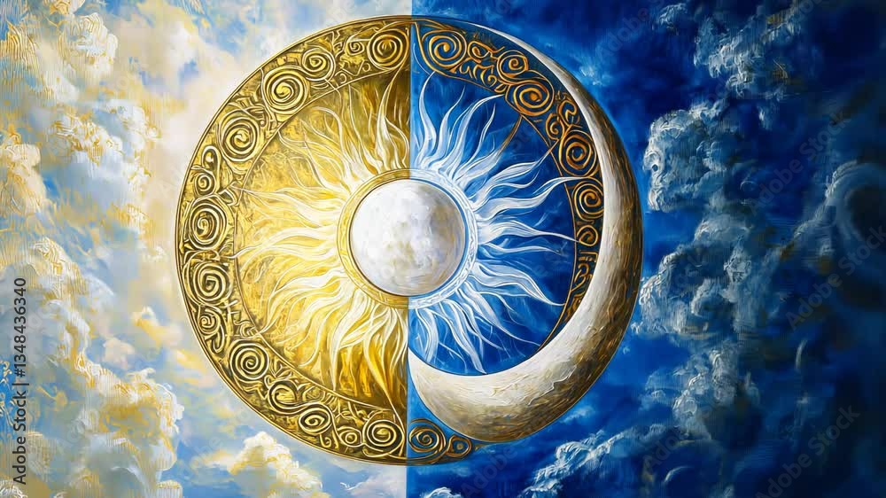 Celestial Circle Sun & Moon Celestial Circle Sun & Moon