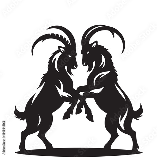 vector illustration of an goot