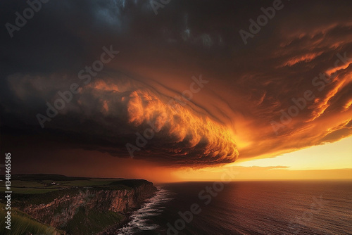 Lightning Strikes a Volcanic World of Unyielding Fire.