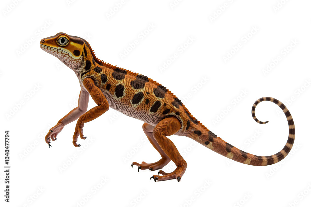 Naklejka premium Chameleons Vibrant Colors and Nature’s Camouflage